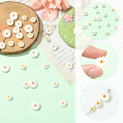 30Pcs 3 Styles Natural Freshwater Shell Beads SHEL-SC0001-91-1
