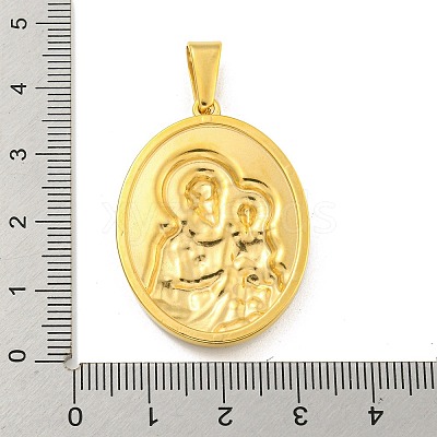 Ion Plating(IP) 304 Stainless Steel Pendants STAS-R231-18G-06-1