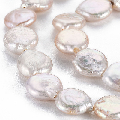 Natural Keshi Pearl Beads Strands PEAR-S018-02D-1