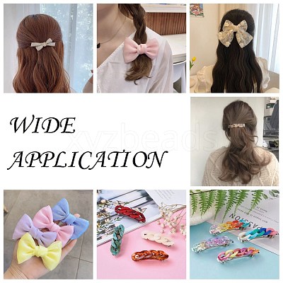 Iron Hair Barrette Findings IFIN-L037-003P-1