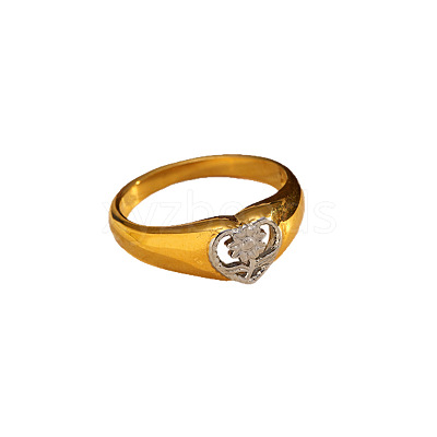 304 Stainless Steel Finger Rings FS-WG09FC7-16-1