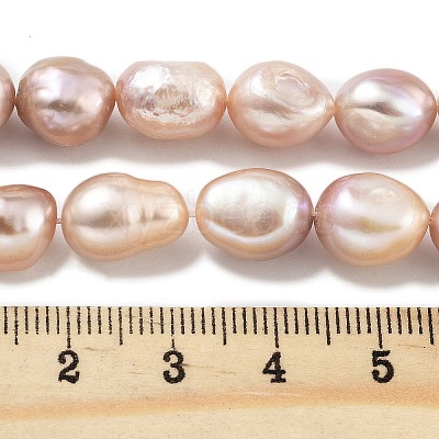 Natural Cultured Freshwater Pearl Beads Strands PEAR-P062-30E-1