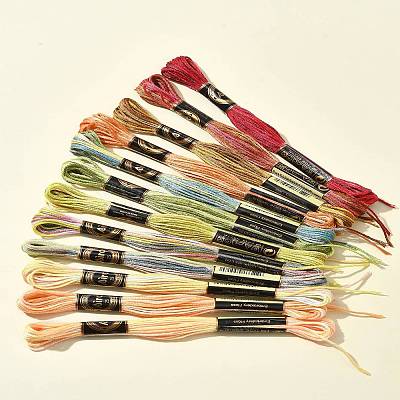 6-Ply Polyester Embroidery Floss OCOR-FZ0001-01K-1