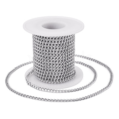 10M Aluminium Curb Chains CHA-TA0001-35P-1