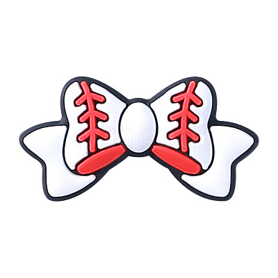 Bowknot Silicone Beads PW-WGAABD0-04-1