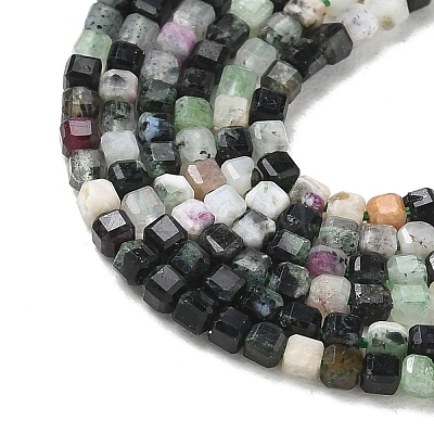 Natural Ruby in Zoisite Beads Strands G-RM241221-K1-1