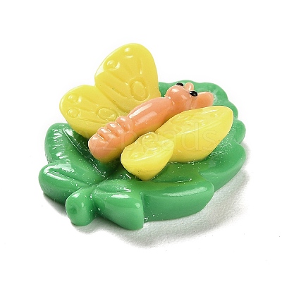 Opaque Resin Decoden Pendants RESI-M037-01C-1
