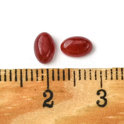 Natural White Jade Cabochons G-A094-01A-25-1
