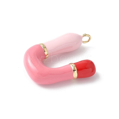 Brass Enamel Pendants KK-E093-03G-U-01-1