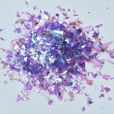 Plastic Candy Sequins/Paillette Chip X-DIY-I019-01E-1