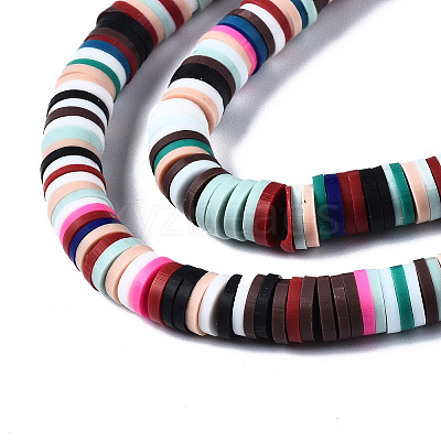 Handmade Polymer Clay Beads CLAY-R067-3.0mm-M2-1-1