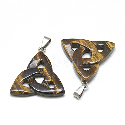 Natural & Synthetic Mixed Stone Pendants G-T088-M-1