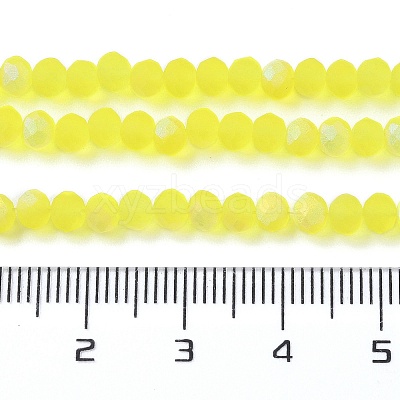 Transparent Glass Beads Strands LS-EGLA-A044-T3mm-MB29-1