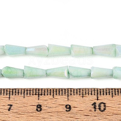 Anti-Tarnish Electroplate Glass Beads Strands GLAA-T025-27A-1