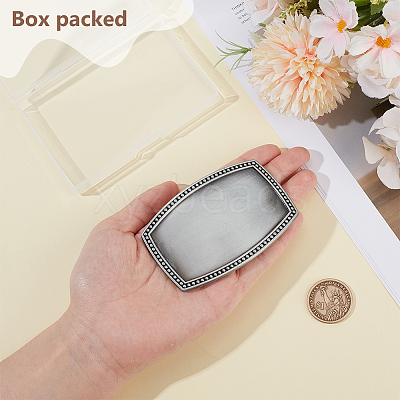 1Pc Alloy Belt Buckles FIND-BC0014-29B-AS-1