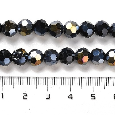 Opaque Glass Beads Stands EGLA-A035-P8mm-B18-1