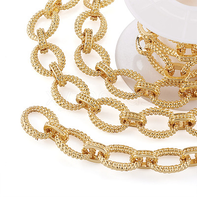 Yilis Handmade Alloy Link Chains LCHA-YS0001-01-1