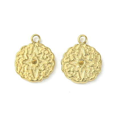 304 Stainless Steel Pendant Rhinestone Settings STAS-L269-053G-B-1