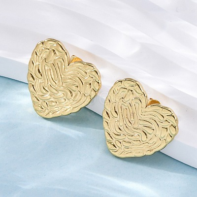 304 Stainless Steel Stud Earrings for Women EJEW-L296-026G-1