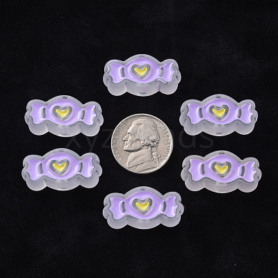 Transparent Acrylic Beads MACR-S374-05B-07-1