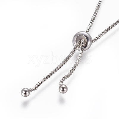 Adjustable Brass Bolo Bracelets BJEW-L618-05P-1