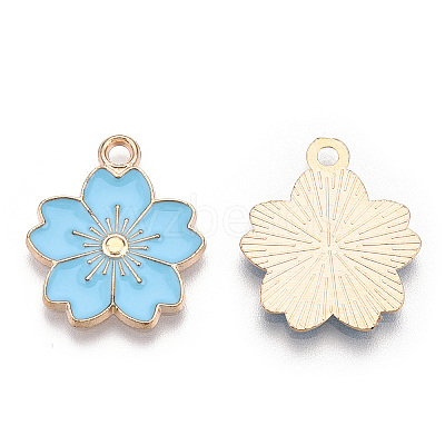 Alloy Enamel Pendants ENAM-S121-115C-1