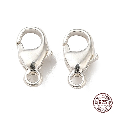 925 Sterling Silver Lobster Claw Clasps STER-G040-05A-1
