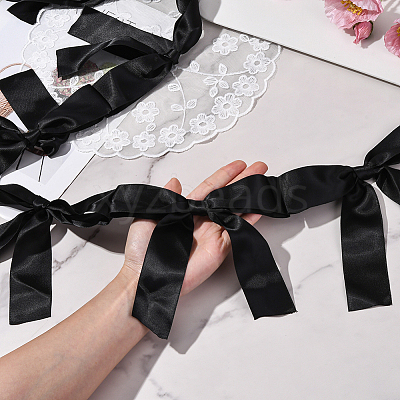 2 Styles Cloth Bowknot Banners AJEW-SP0002-70E-1