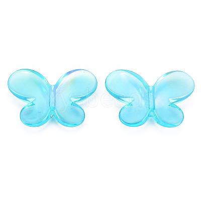 Transparent Acrylic Beads LS-TACR-N006-50-A02-1