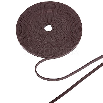 Flat Cowhide Leather Cord WL-GF0001-08E-02-1