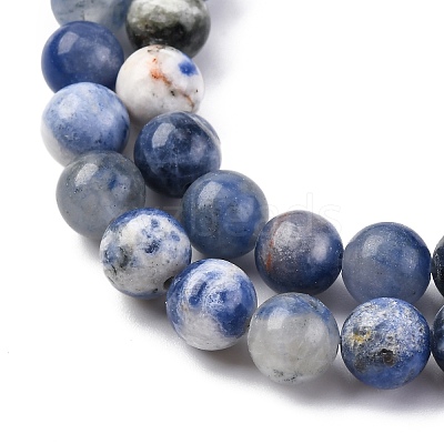 Natural Sodalite Beads Strand LS-GSR6mmC013-1