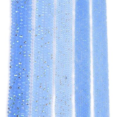 Electroplate Glass Beads Strands EGLA-A044-J2mm-L03-1