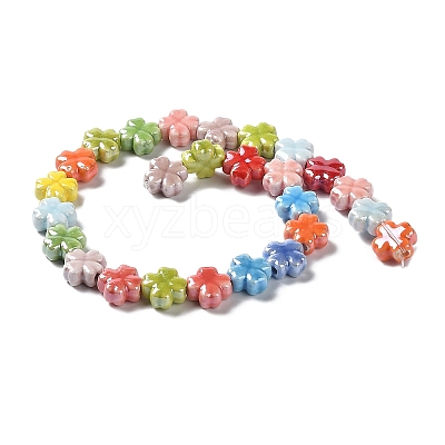 Handmade Porcelain Beads Strands X-PORC-Z001-01-1
