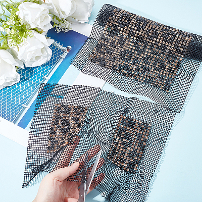 Glass Rhinestone Purse Making Accessories Set DIY-WH0259-93-1