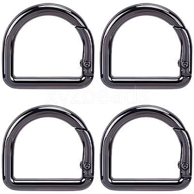 12Pcs Alloy Spring Gate Rings FIND-CN0002-49B-1