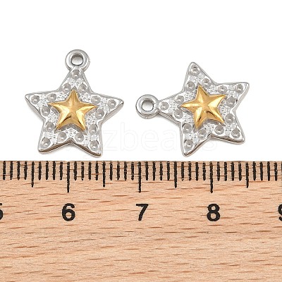 Star 304 Stainless Steel Rhinestone Settings STAS-F366-04GP-1