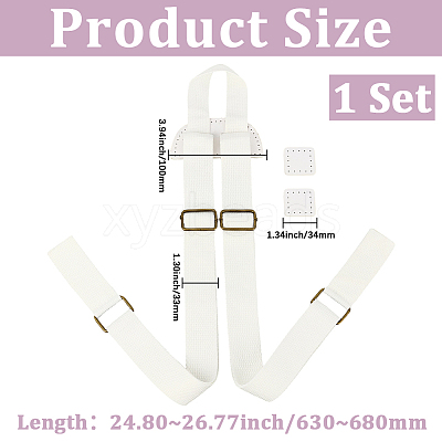 1 Bag Canvas Bag Straps FIND-CY0001-80C-1