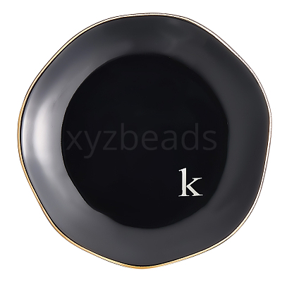 Round Ceramic Jewelry Dish AJEW-WH20067-015C-1