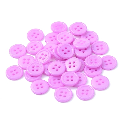Acrylic Sewing Buttons BUTT-E076-A-08-1