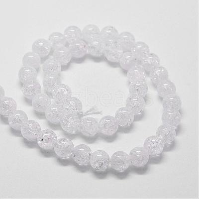 Natural Crackle Quartz Beads Strands G-D840-01-6mm-1