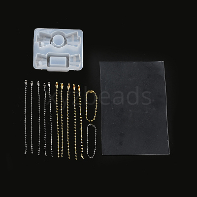 DIY Candy Pendant Shaker Silicone Molds Kit DIY-A038-04-1