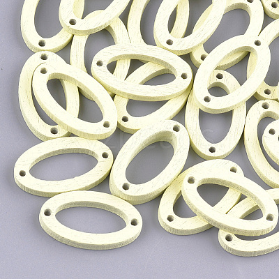 Painted Poplar Wood Links WOOD-S045-069A-1