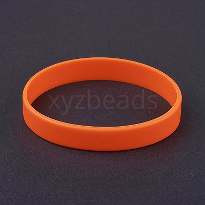 Silicone Wristbands Bracelets X-BJEW-J176-17-1