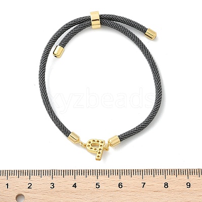 Adjustable Nylon Cord Bracelets BJEW-C096-01G-16-1
