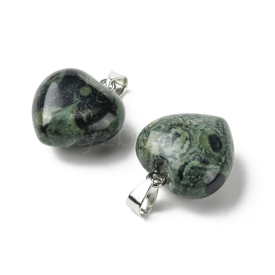 Natural Kambaba Jasper Pendants G-F820-10A-09-1