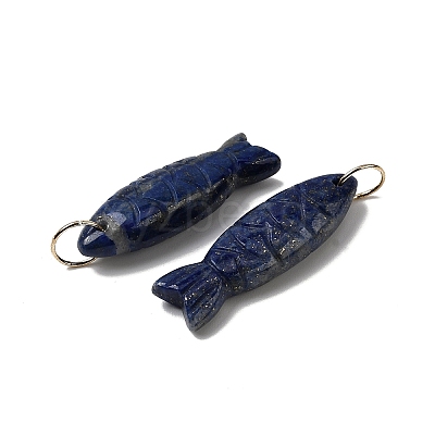 Natural Dyed Lapis Lazuli Carved Pendants X-G-G314-01G-05-1