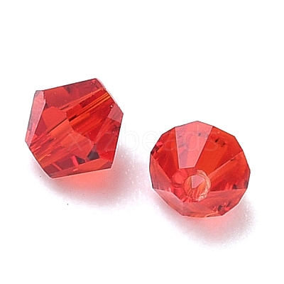 Imitation Austrian Crystal Beads SWAR-F022-4x4mm-208-1