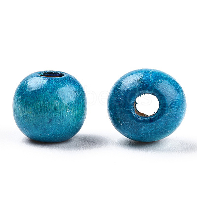 Natural Maple Wood Beads TB12mmY-9-1