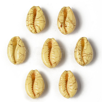 Natural Cowrie Shell Beads SSHEL-N0232-08-1