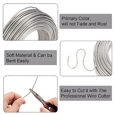 Anodized Aluminum Wire AW-S001-0.8mm-21-1